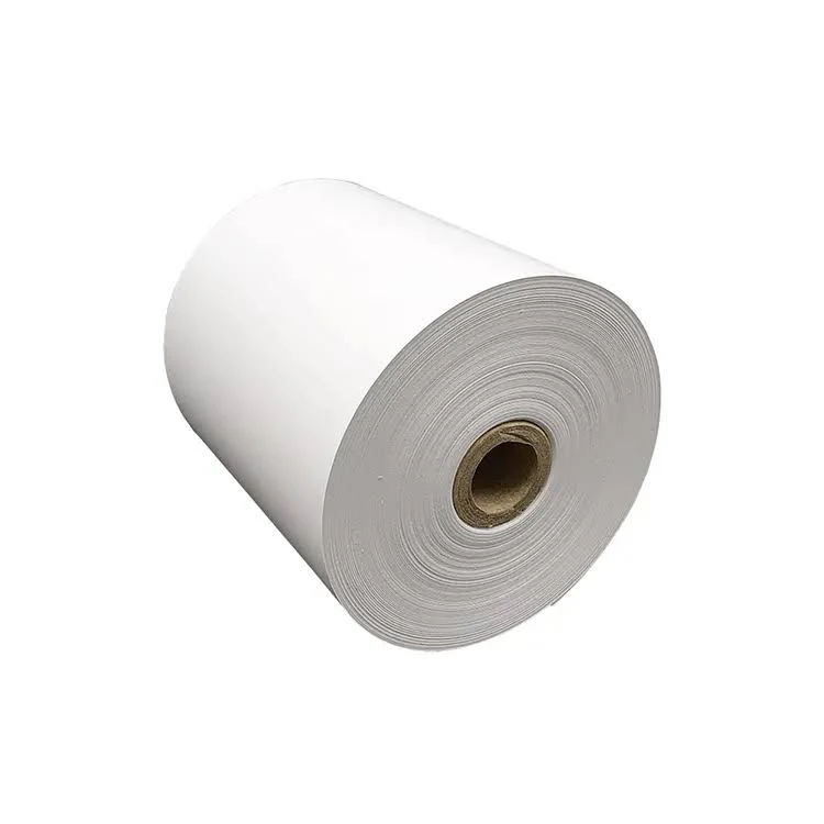 Pospaper 4" x 90' Continuous Inkjet Label 8 Rolls/case