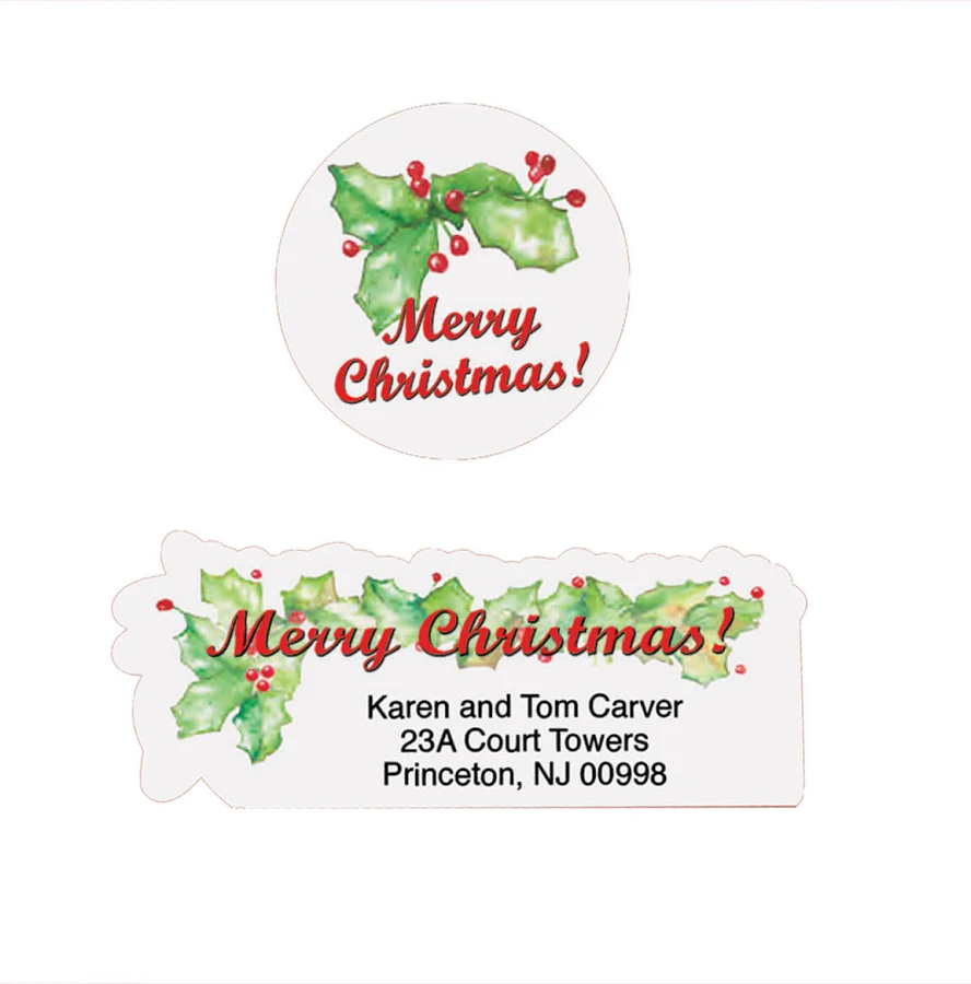 Miles Kimball Merry Christmas Labels and Seals Value