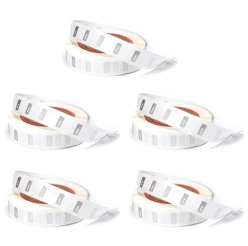 500 PCS NFC Tags Sticker with Ntag213 Chip Blank NFC Stickers Adhesive Labels Rfid Tags Rewritable 144 Bytes Memory