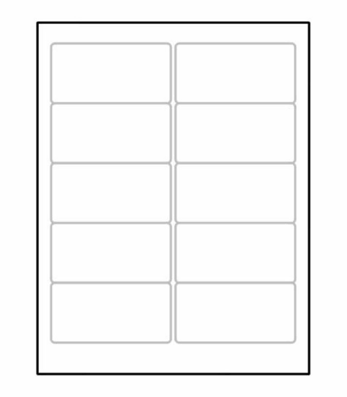 Laser Label Sheet Laser Finish, Flat Sheet and Pre-Die Cut Labels