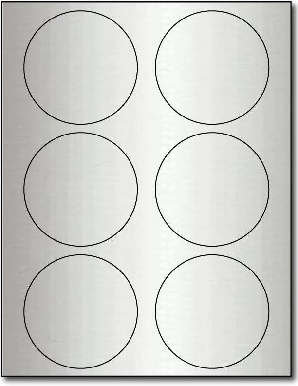 Foil Circle Stickers