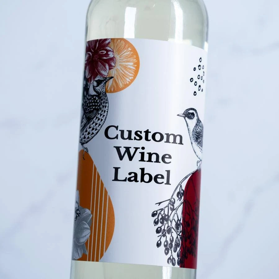 Custom Photo Wine Labels