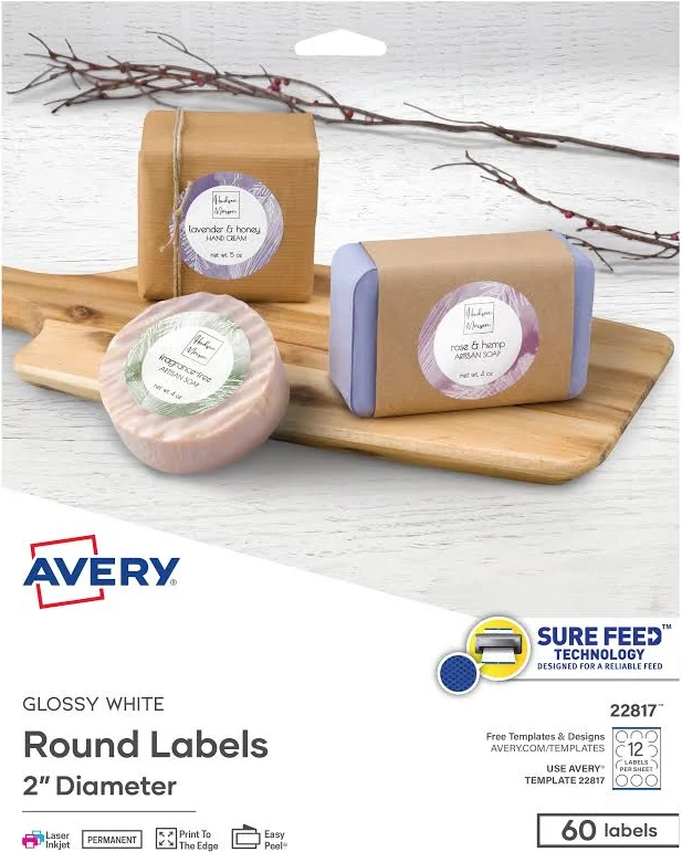 Avery Round Labels