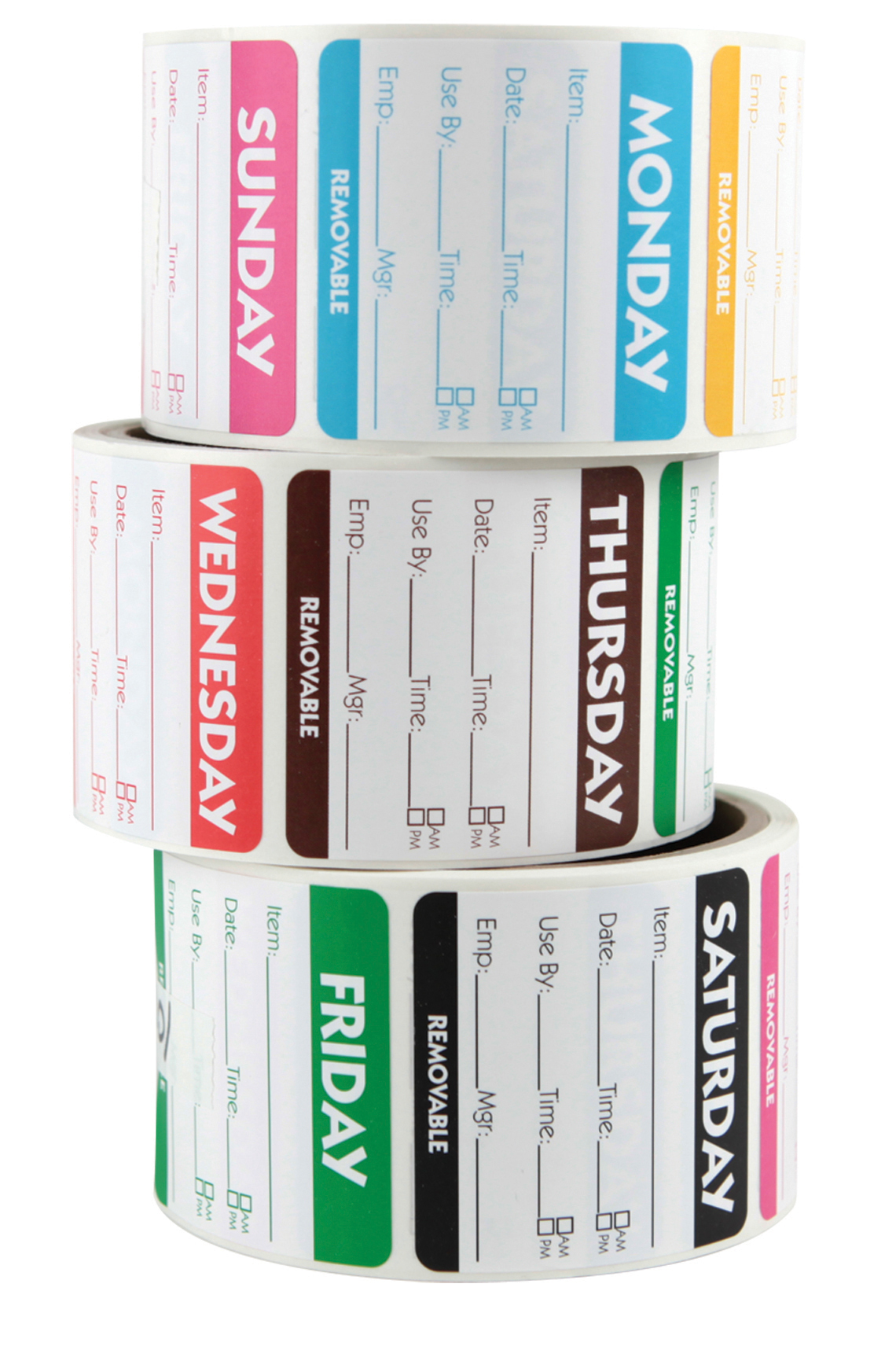 Stickers Full Color - Rectangle Rolls
