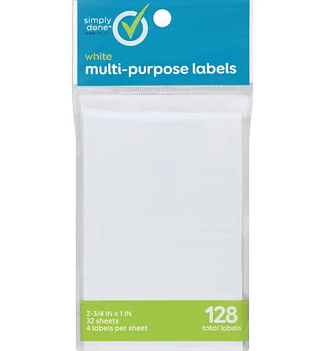 Simply Done All Purpose Labels