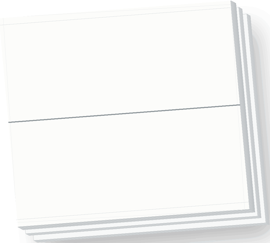 ChromaLabel Half Sheet Shipping Labels, Compatible with Laser and Inkjet Printers