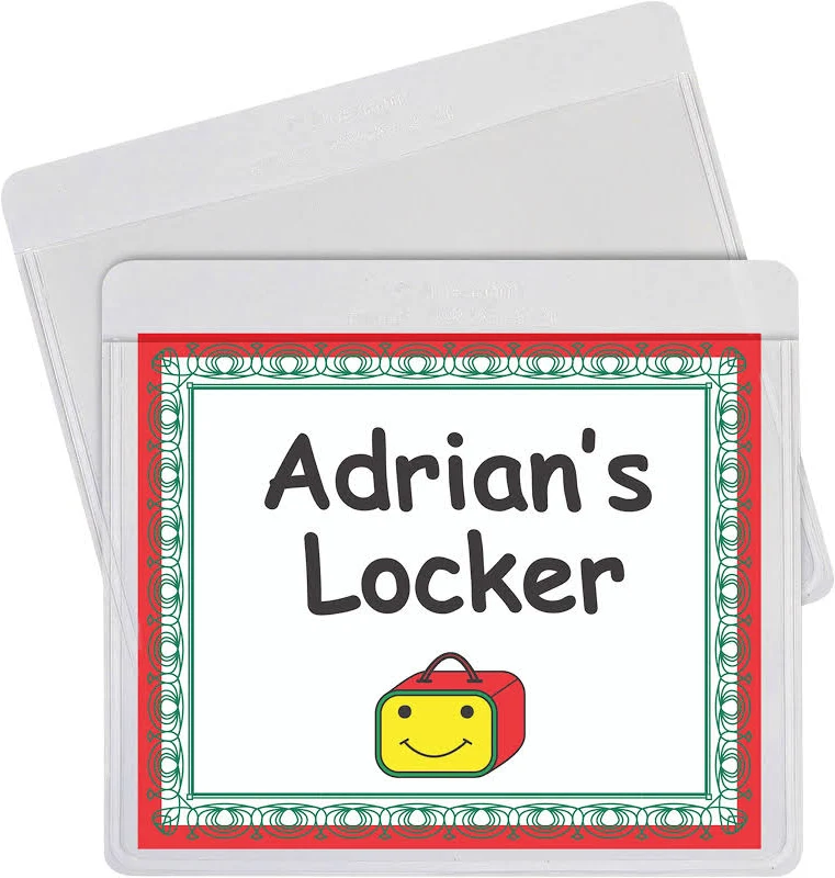 C-Line Self-Adhesive Labeling Pockets