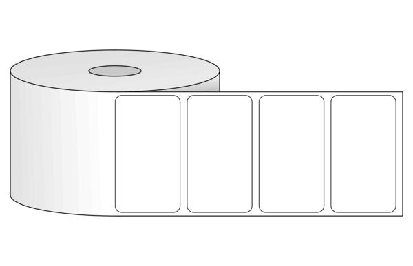 2.25" x 1.25" Labels Thermal