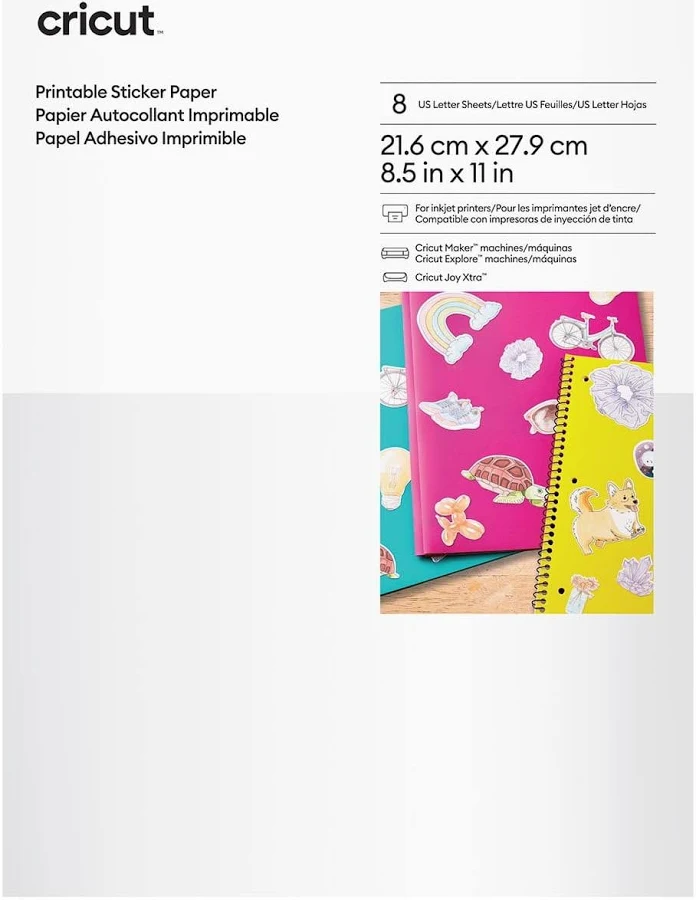 Cricut Printable Sticker Paper