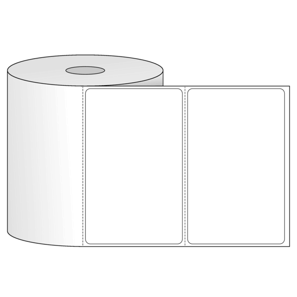 2.5" Labels Thermal