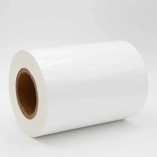 Jumbo Roll 60mic Glossy White PP with Acrylic Adhesive Self Adhesive film Label