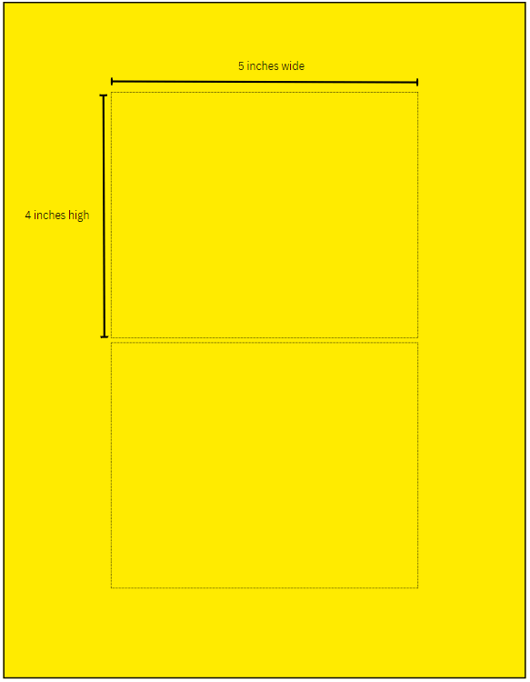 50LP Blank Laser Print Label