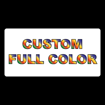 2.5" x 3.5" Round Corner Rectangle Custom Printed Full Color Labels on Sheets
