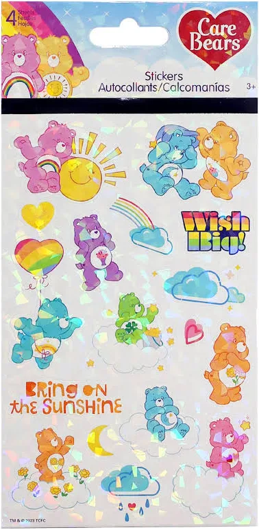 Trends International Care Bears Sticker Sheets