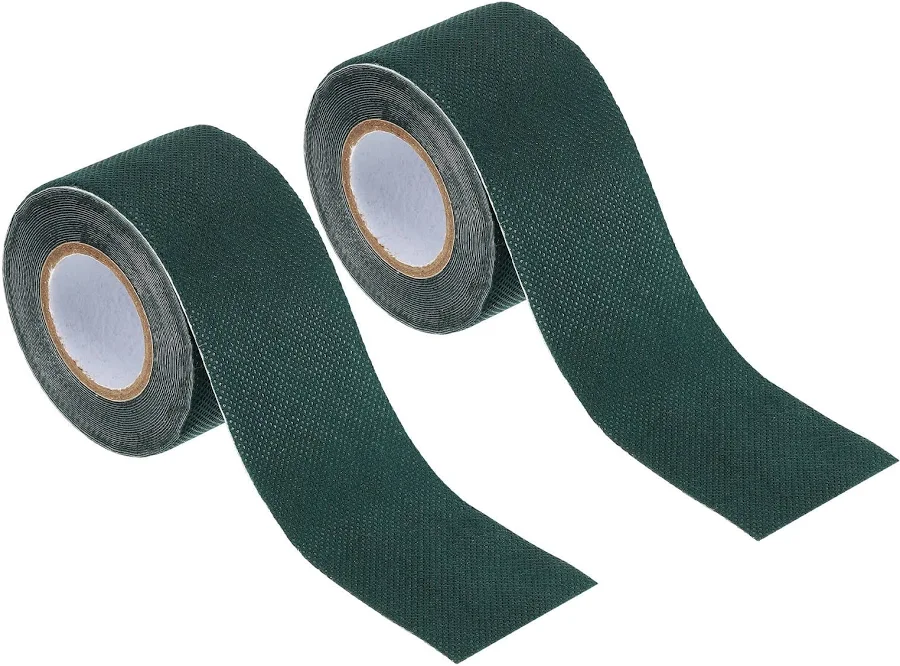 PATIKIL Turf Tape Self Adhesive Artificial Grass Seaming Tape for Garden Lawn Jointing Indoor Outdoor Carpet Mat Green