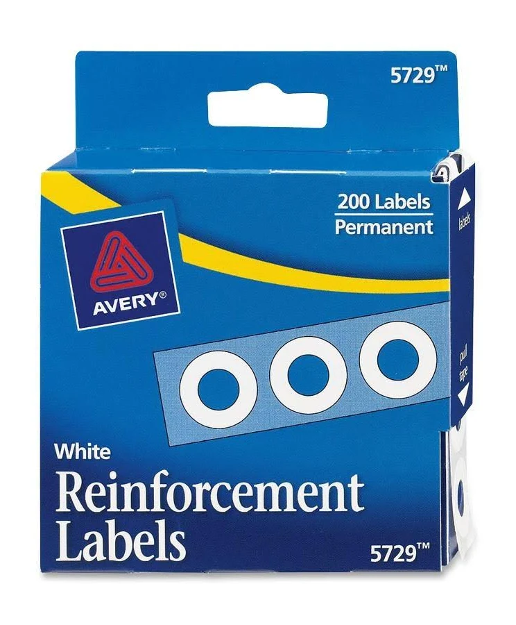 Avery Reinforcement Labels