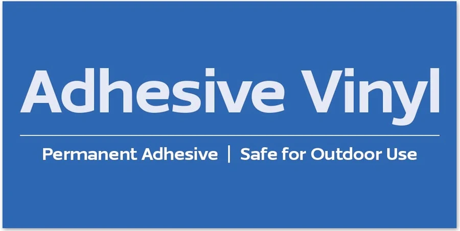 Adhesive-Backed Vinyl