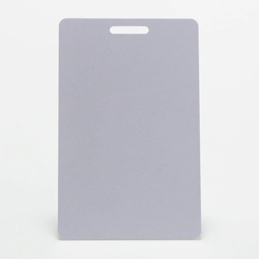 NFC PVC Card Badge with Punched Slot - NTAG213
