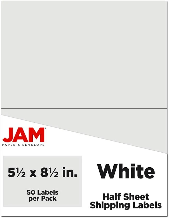 Jam Paper Shipping Labels