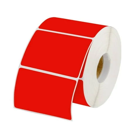 800pcs Officeship 1.5" x 2.25" Colored Direct Thermal Labels