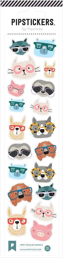 Spec-tacular Animals Stickers