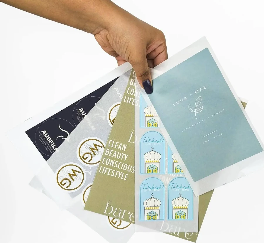 CUSTOM STICKERS - Eco-friendly & Sustainable, Custom Size / 100