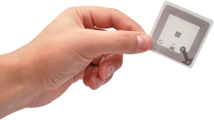MIFARE Ultralight EV1 13.56Mhz RFID NFC Square Label/Sticker Square - 35mm