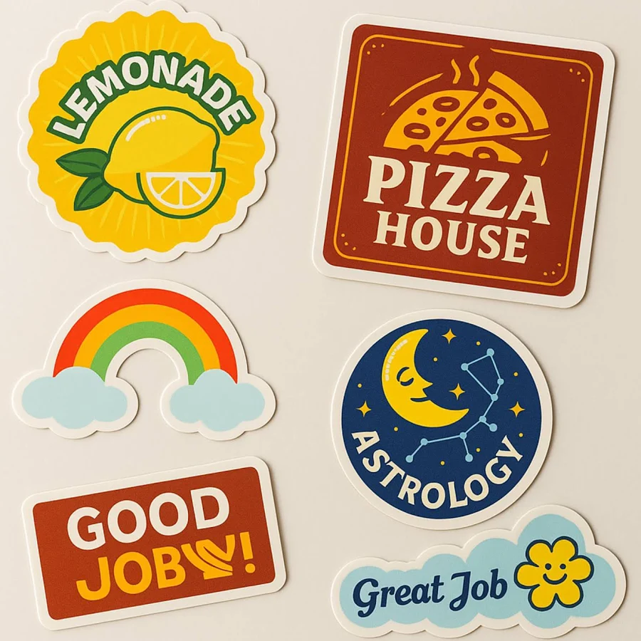 25 Custom Stickers