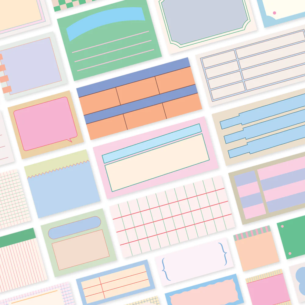 Monolike Message & Label Sticker Pack Series.2
