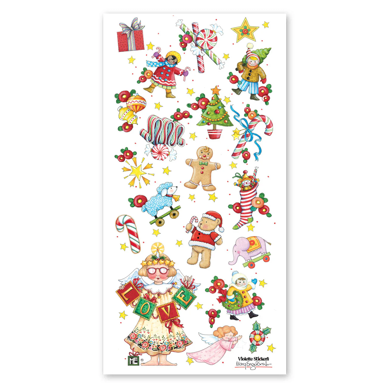 Mary's Christmas Love Sticker Sheet
