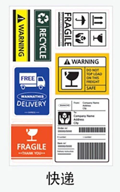 Waterproof PVC Stickers for Laptops and Water Bottles express delivery