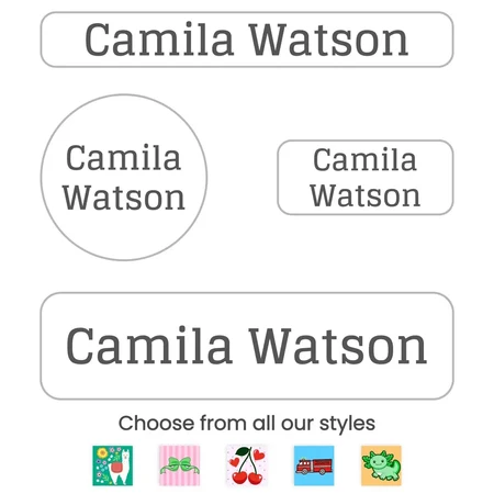 Custom Small Labels Pack