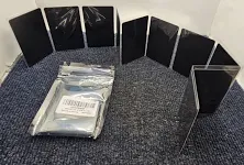 HYYIKA 10pcs NFC Cards NTAG215 NFC Tags Programmable Black NFC Card NFC Business