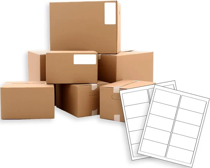 AMZ Supply White Matte Shipping Labels
