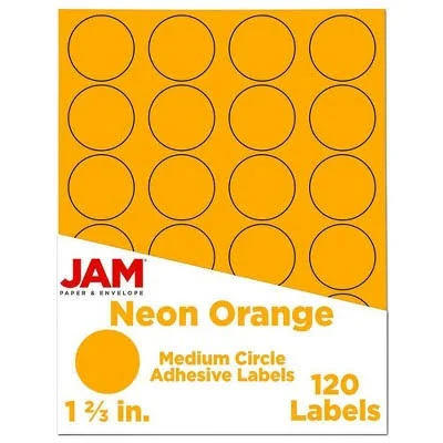 JAM Paper Circle Label Sticker Seals