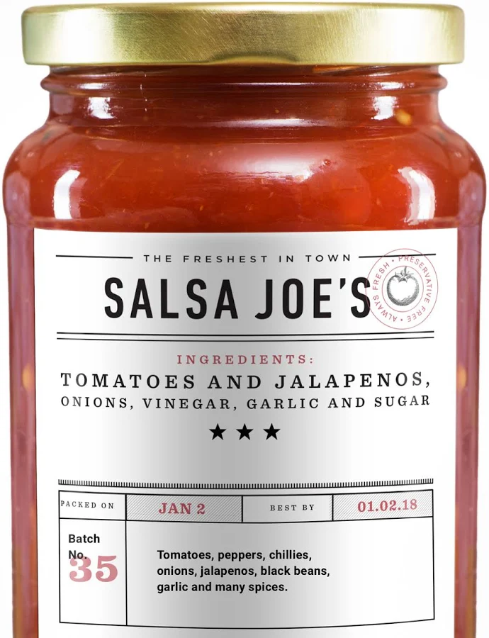 Avery? Custom Rectangle Sauce Jar Labels