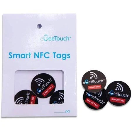 TotalTurf Smart NFC Sticker Fob for All Smart Locks (Pack of 3)