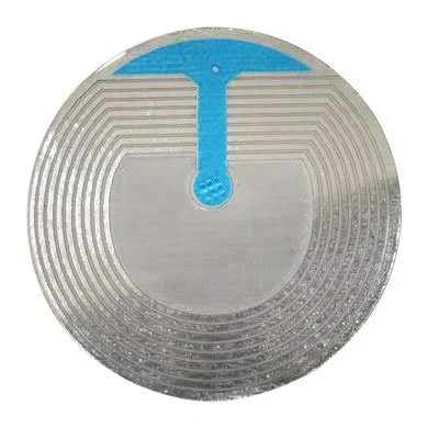 8.2 Mhz Deactivatable Circle Label Roll Of 2000 Rf Security Labels For Hard Goods