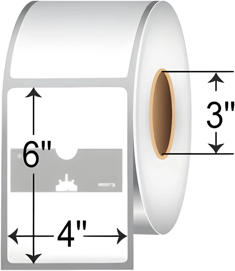 Zebra Z-Perform 1500T RFID Label