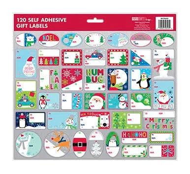 Paper Craft Self-Adhesive Gift Labels