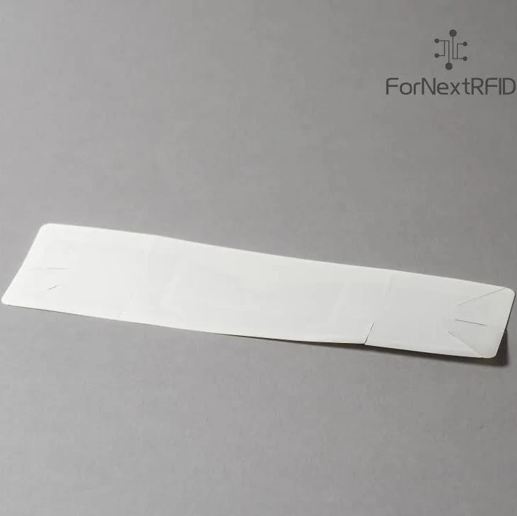 Tamper-Evident UHF Windshield RFID Label with Security Cuts 100×28mm | Alien H9 | Long-Range 12–15m