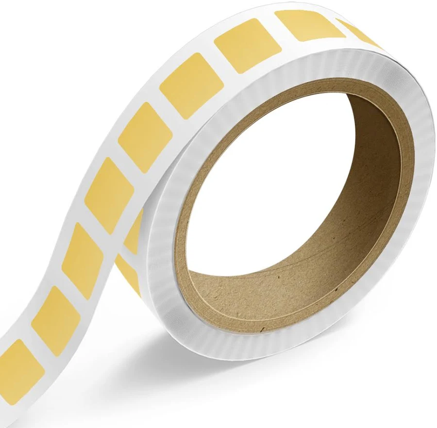 JAM Foil Roll of Square Labels