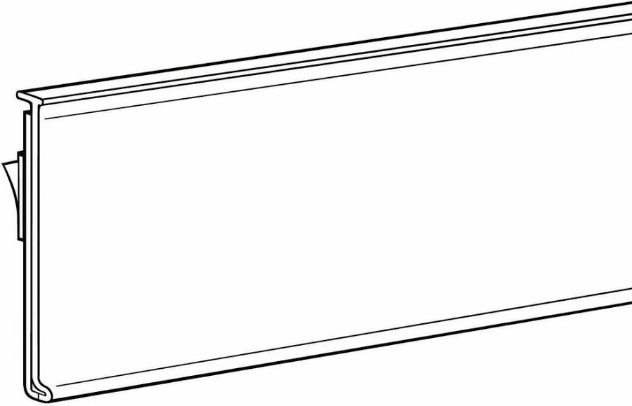 FFR Merchandising DS-200 Extra-Duty Self-Adhesive Data Strip Label Holder