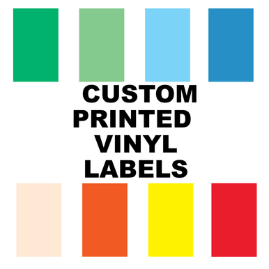 Custom Vinyl Label Sticker