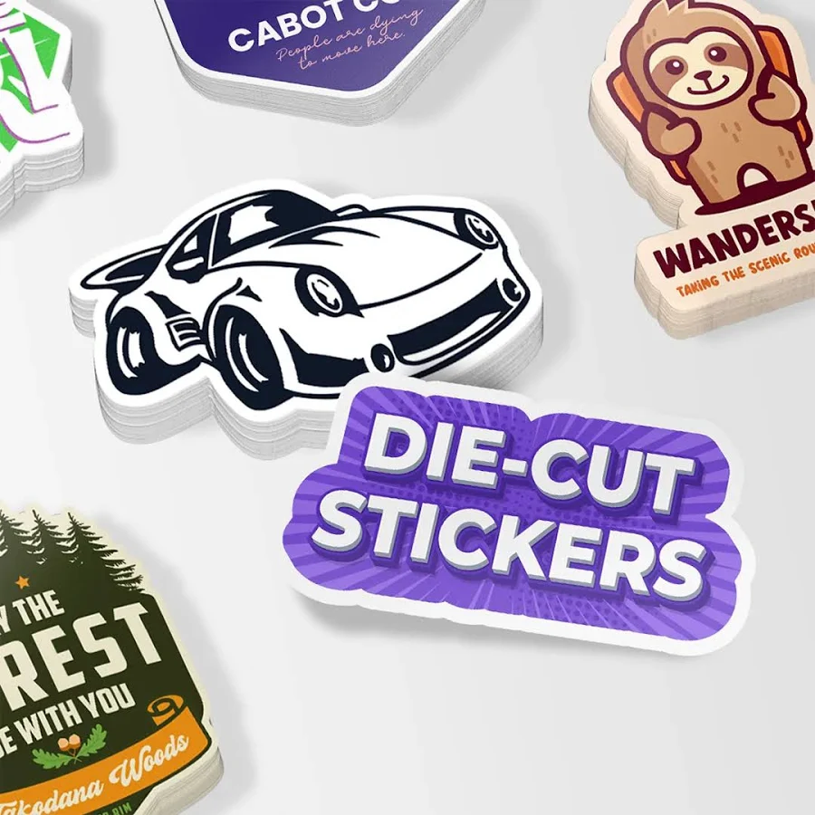 Custom Full Color Vinyl Stickers