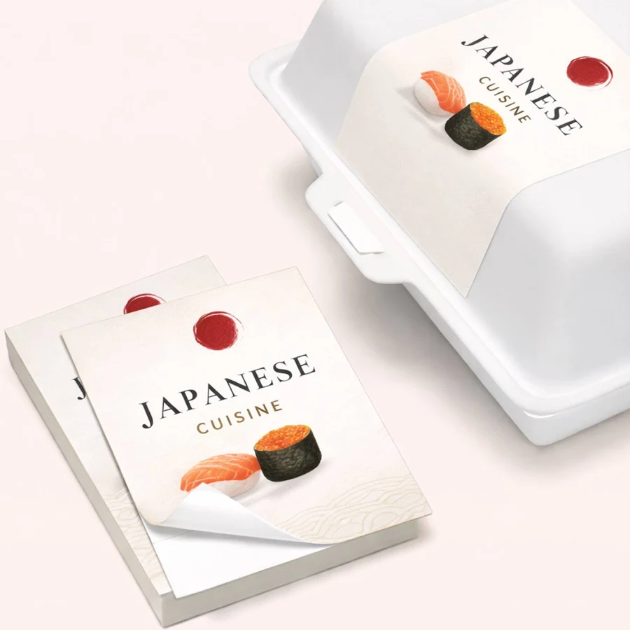1000 Custom Size Product Label