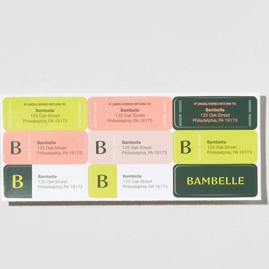 MOO Return Address Labels