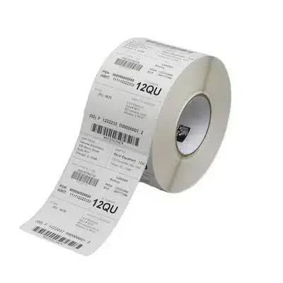 Zebra Z-PolyE 3100T - Labels 102 x 51 mm - White glossy polyethylene TT - Permanent adhesive - Roll of 76-200 mm - 2590 etiq-rlx 4 rlx-bte, 3011702