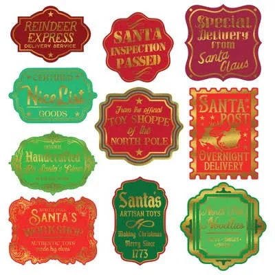Christmas Gift Label Stickers