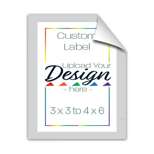 Large Die Cut Labels by Print It 4 Less